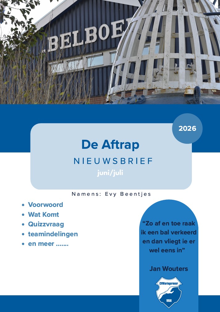 Aftrap Juli 2026