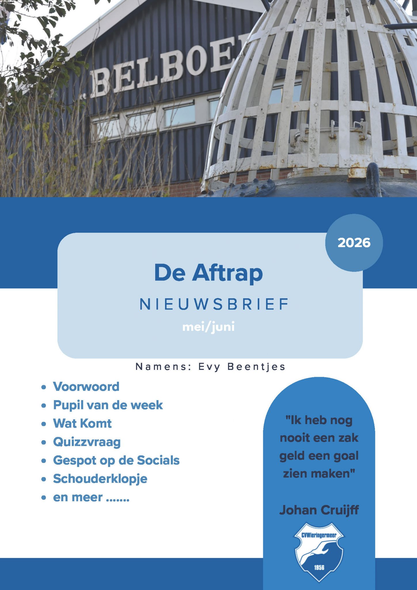 Aftrap Juni 2026